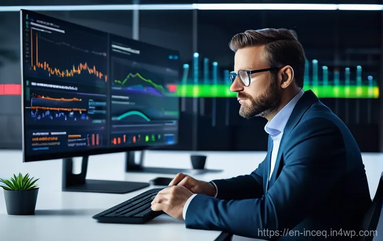 사회책임 투자와 사회적 기업의 역할 - **"Beyond the Balance Sheet: A Contemplative Investor"**
    A realistic, cinematic photograph of a ...