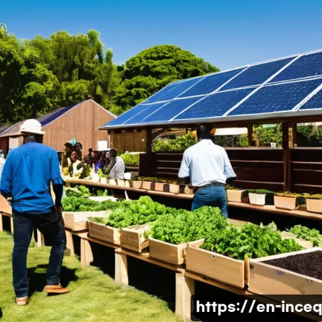 사회책임 투자 기준과 투자 수익률 - **Prompt:** A panoramic, vibrant cityscape at sunrise, embodying a future built on sustainable princ...